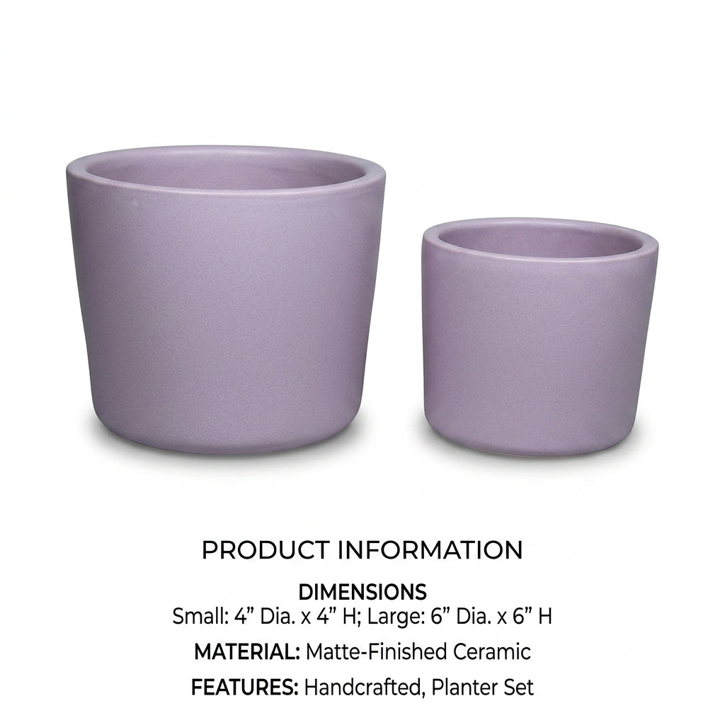 Plant Pots for House Plants and Indoor Plants, Nordic Style Indoor Plant Pot for Snake Plant, Matte Green Plant Pot in 7 Colors, Gifts Mom
