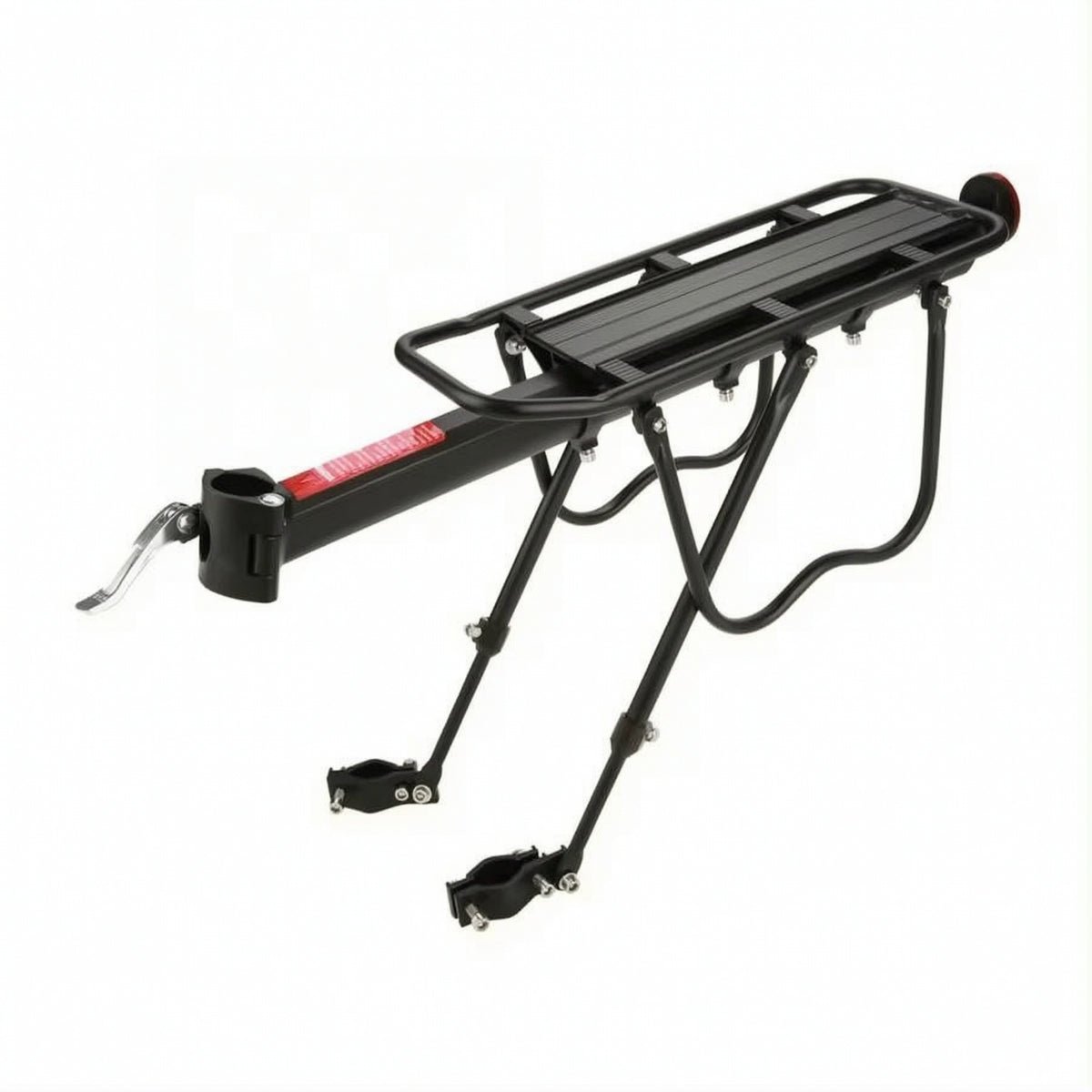 Aluminum Alloy Quick-Release Rear Bike Rack Heavy Duty Seatpost-Mounted Rear Bike Rack Lightweight for Commuters, Cyclists, Commuting, Mountain Bikes