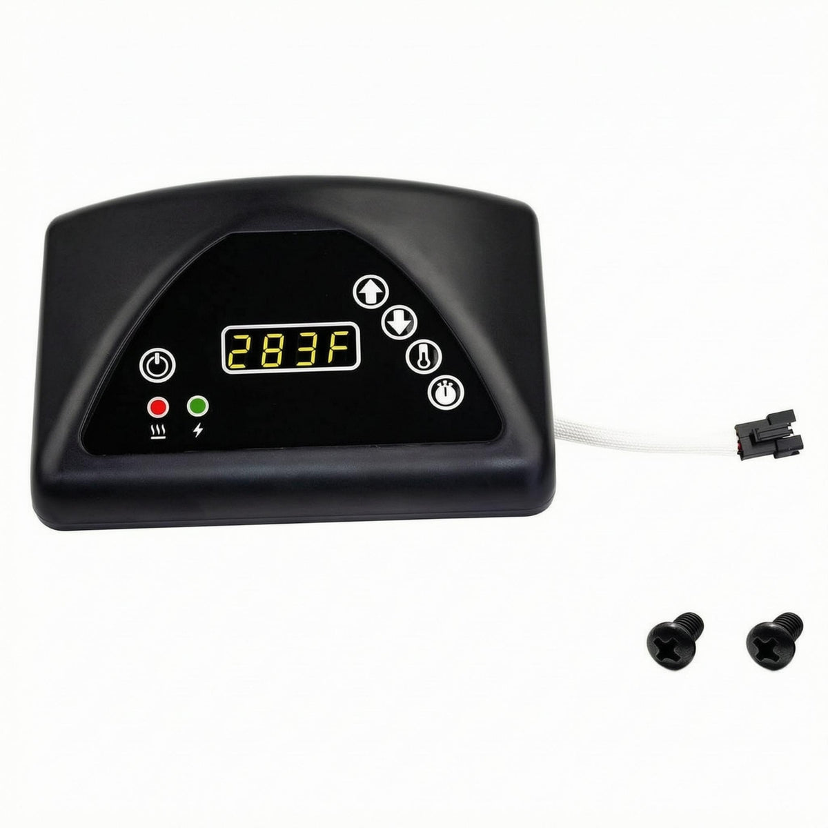 Digital Grill Controller Barbecue Grill Control Panel White Insulated Cable Cooking Appliance Part