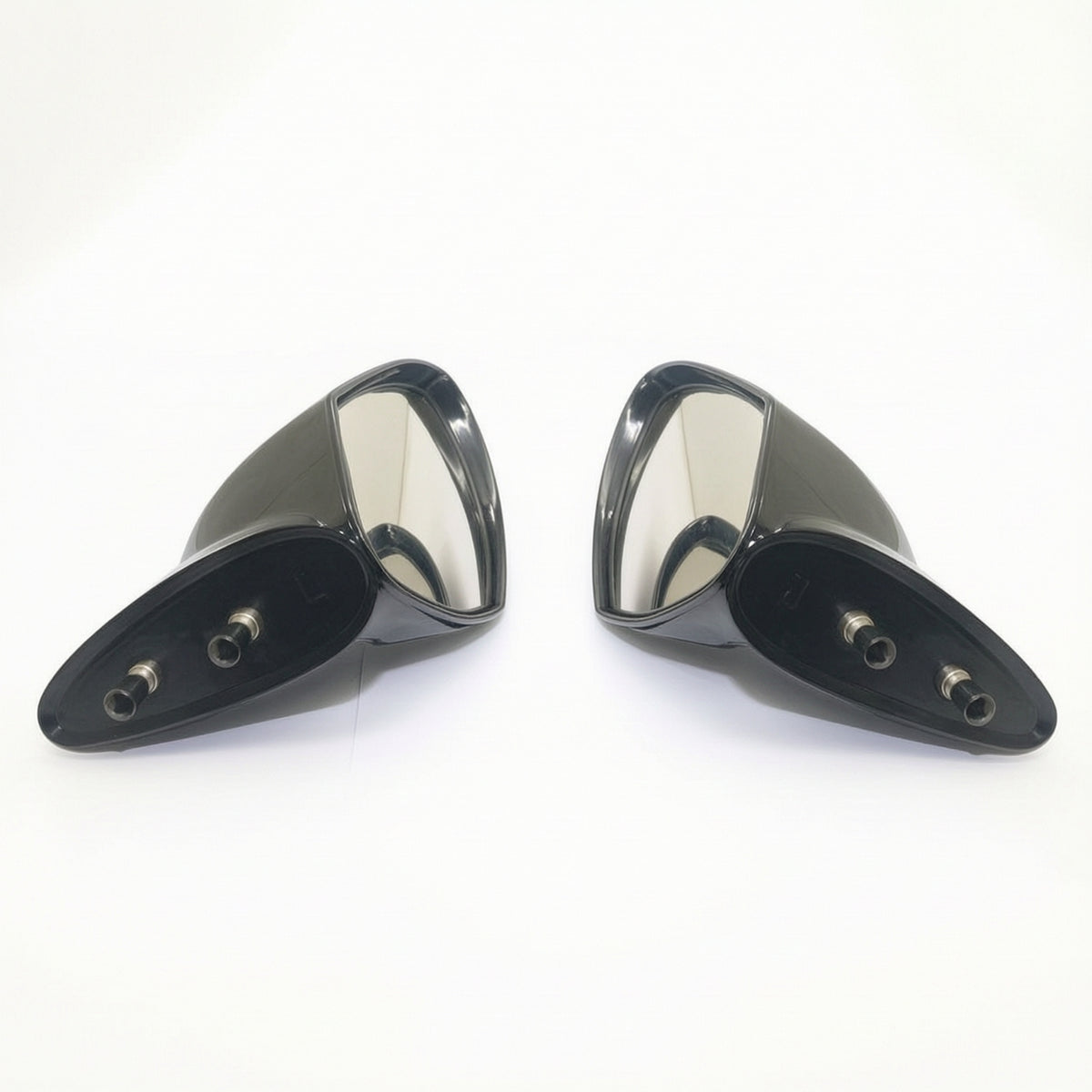 Personal Watercraft Mirrors Streamlined Watercraft Rearview Mirrors Rearview Side Mirror Teardrop-Shaped Glossy