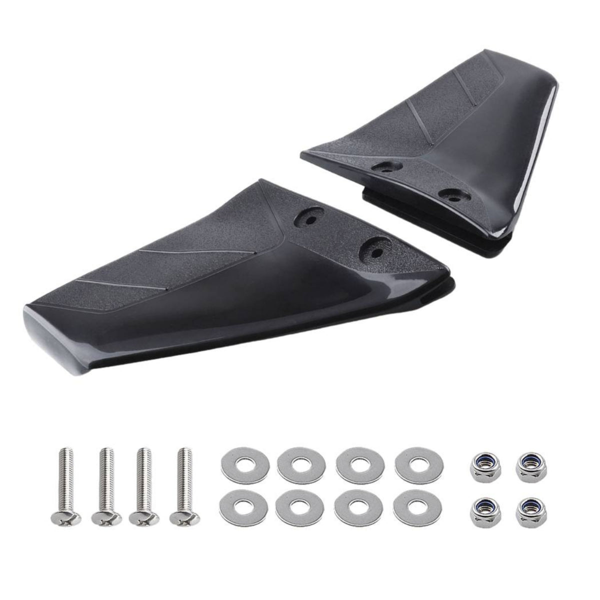 High Performance ABS Outboard Hydrofoil Easy to Install Engine Stabilizer Stabilizer Fin Fuel Saving for Boating, Fishing