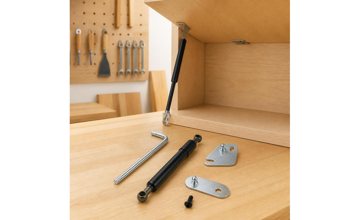 Controlled-Drop Tailgate Support Rod Kit | Direct Replacement, Tailgate Assist Kit, for Garage
