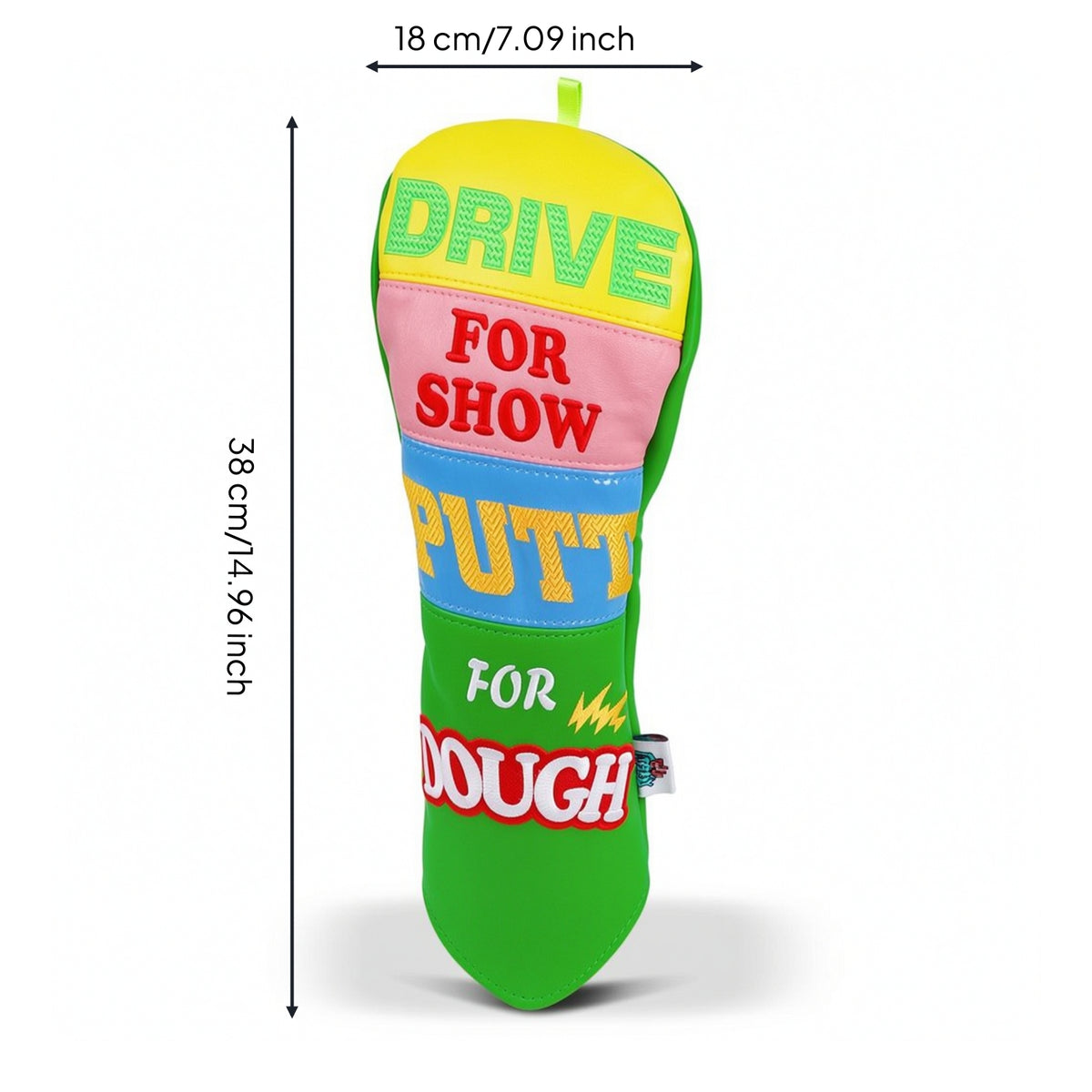 Driver Headcover Patchwork Golf Driver Cover for Golfers