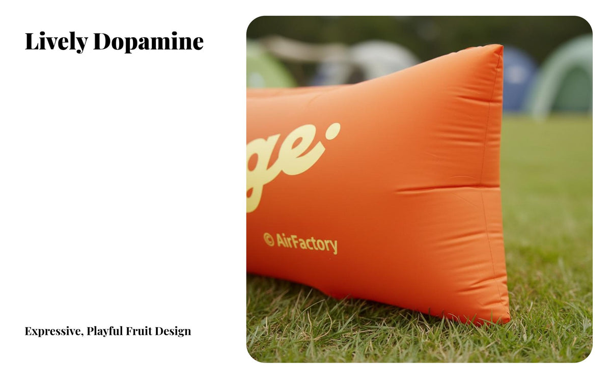 Wind-Filled Lounger Portable Wind-Filled Couch Quick Inflation Inflatable Lounger for Concertmobileers, Beachmobileers, Camping, Music Gatherings