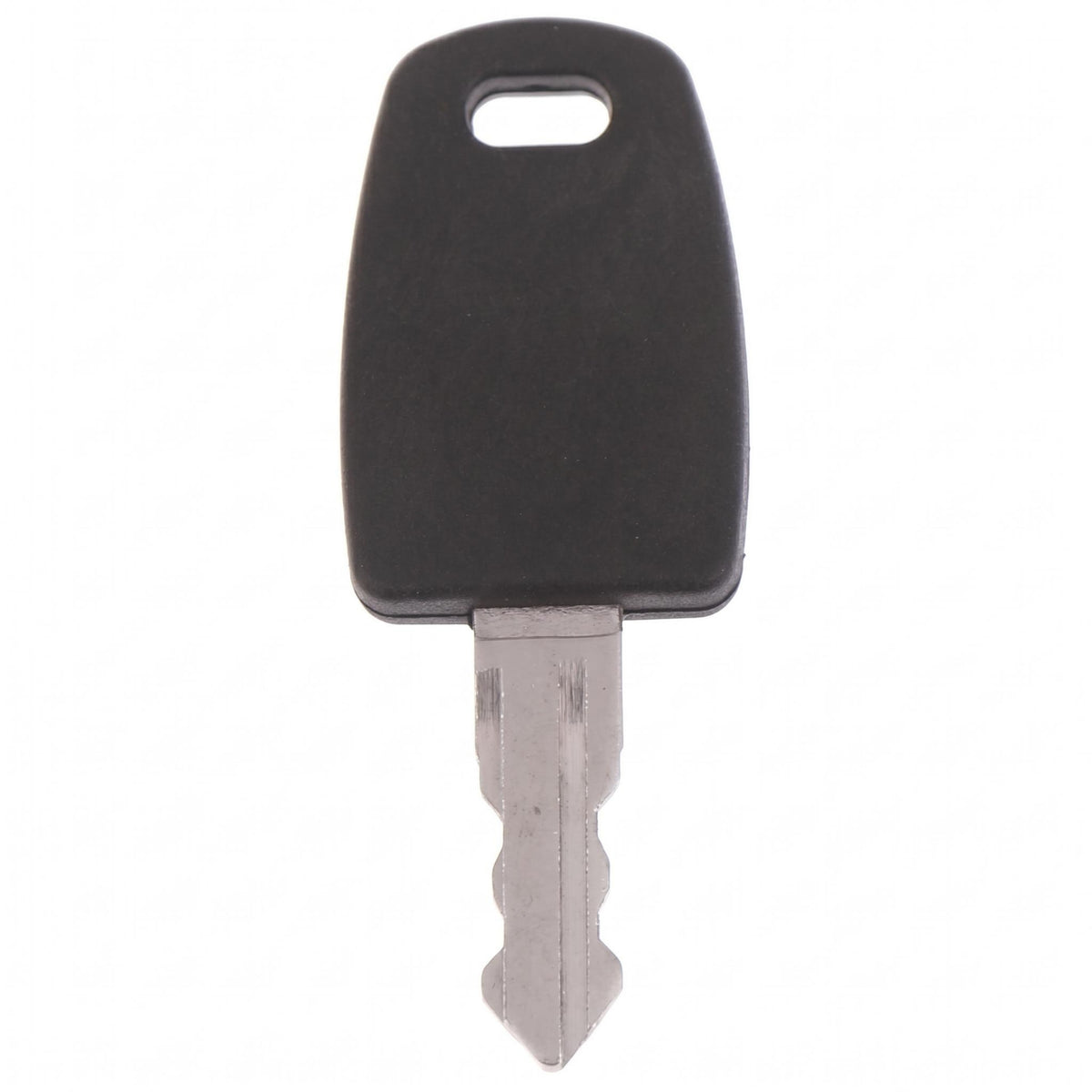 Flat Blade Plastic-Head Key Oval Slot Notched Key Ready to Cut Lock Accessory