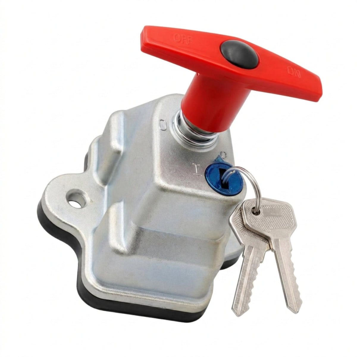 Battery Disconnect Switch with Keys Anti-Theft Battery Master Switch with Keys Universal Long-Lasting for Car Owners, Vehicles