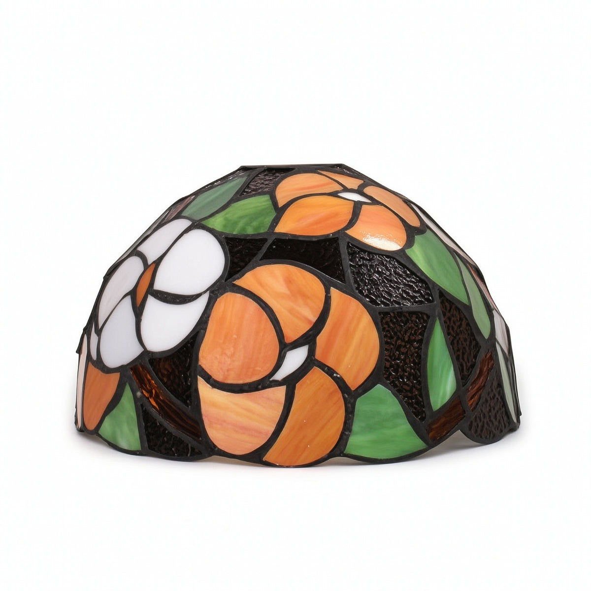 Glass-Style Stained Glass Lampshade Decorative Lampshade Eternal Light Shade for Table Lamps