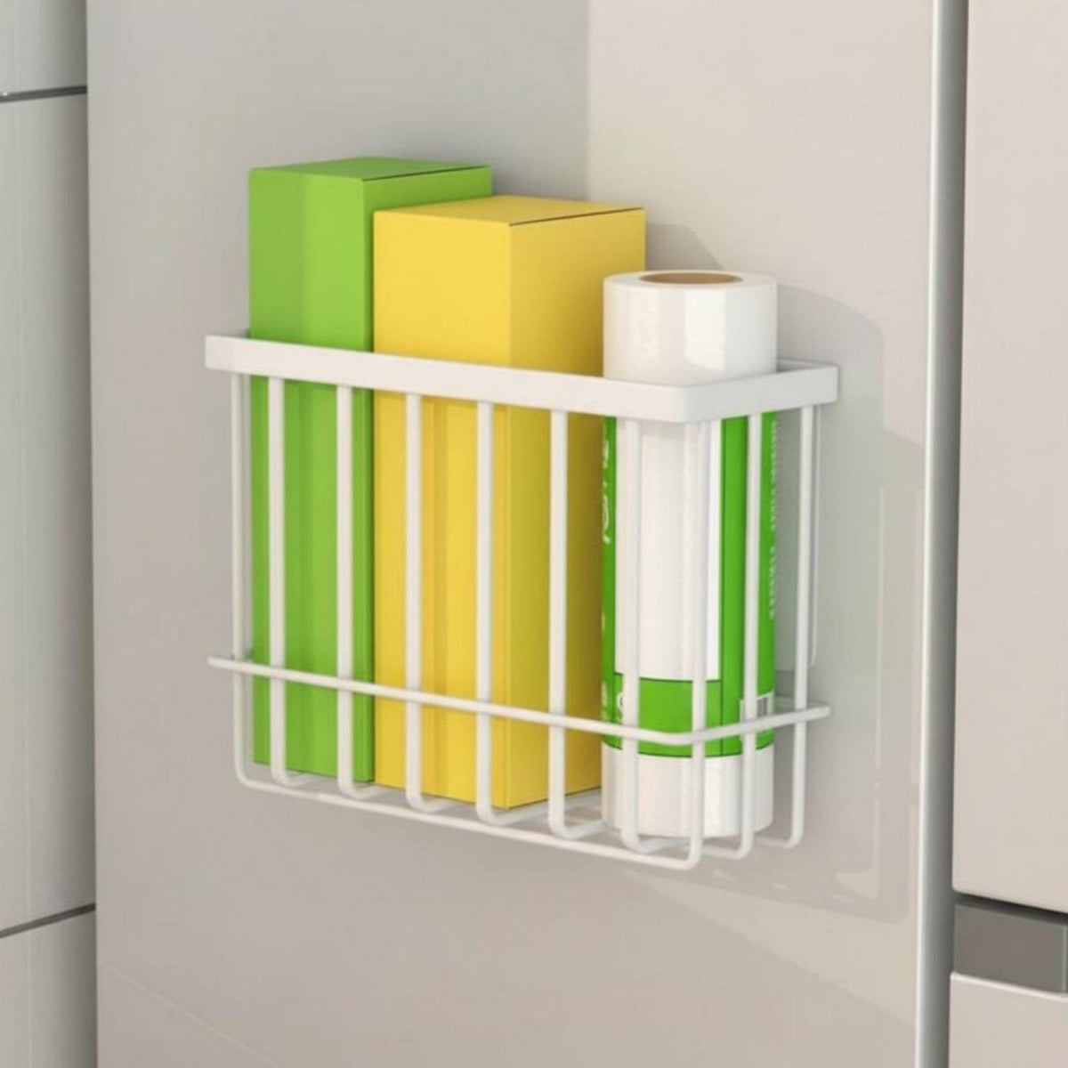 Metal-gripping Refrigerator Side Rack Easy Installation Metal-gripping Refrigerator Shelf