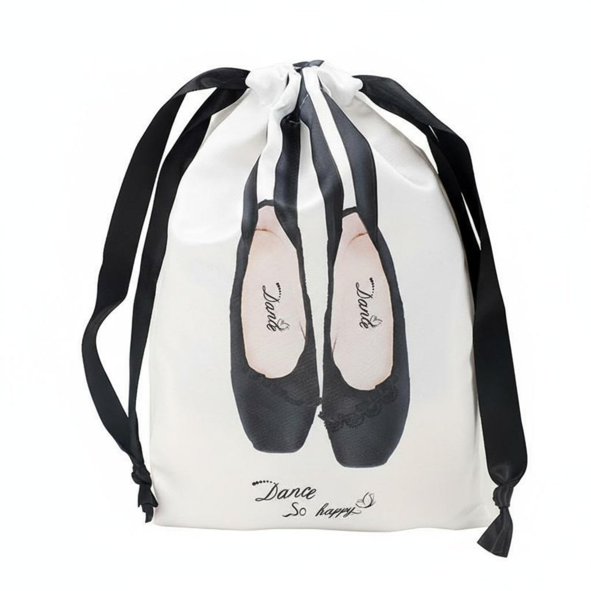 Portable Ballet Shoe Bag Travel-Friendly Pointe Shoe Bag Stylish Design for Children, Ballerinas