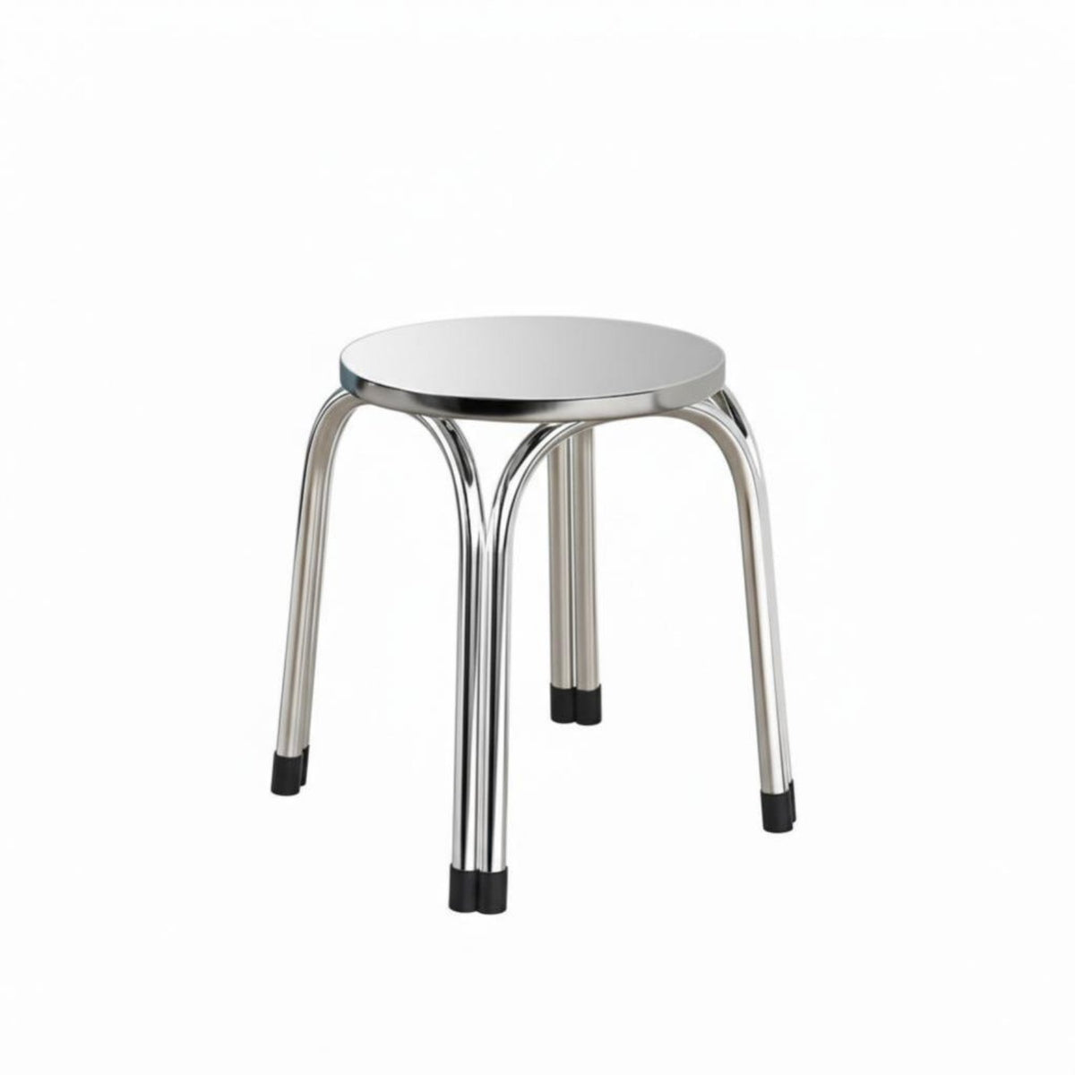 Long-Lasting Stackable Round Seat Space-Saving Stool Sturdy Construction Household Furniture Easy to Clean for Workers, Families, Workshop, Dining Room, Kitchen, Hotel