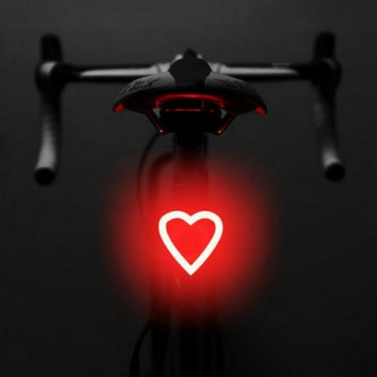 Rechargeable Bike Tail Light, Waterproof, 6+4 Modes