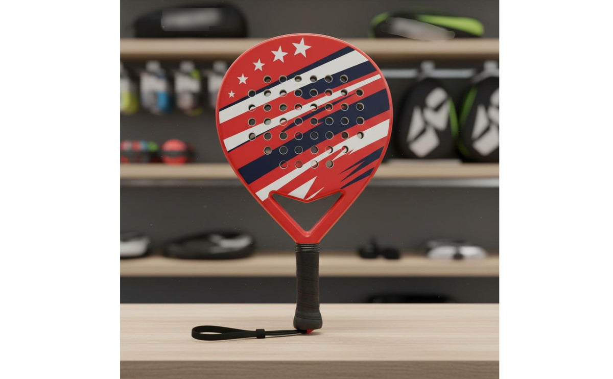 Paddle Tennis Racket Lightweight Paddle Tennis Training Racquet Large Sweet Athletic Gear Sports Gear for Beginners, Kids, Team Play