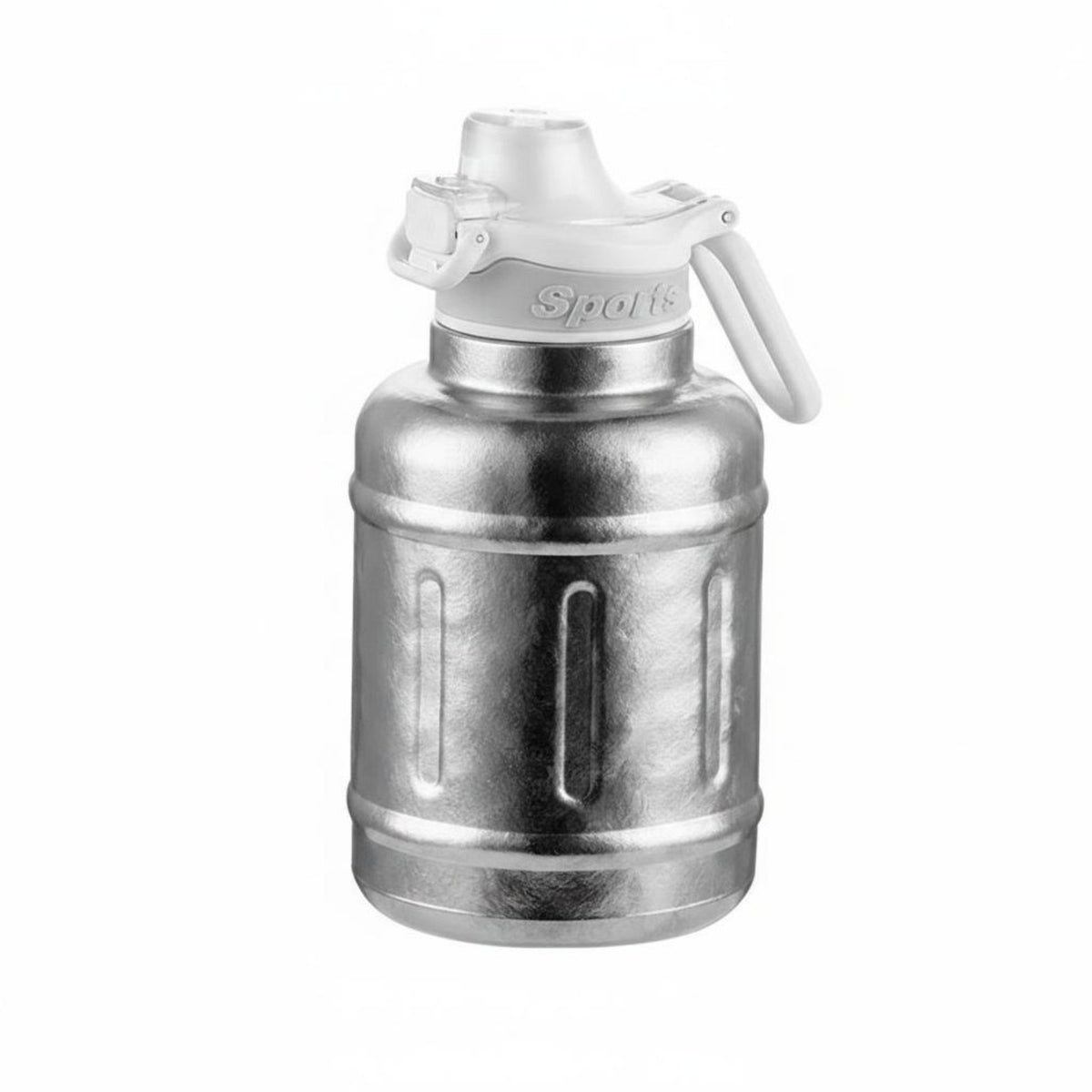 metal Water Bottle Rust Half Gallon Water Bottle Shatterproof Container Gear for Fitness Users