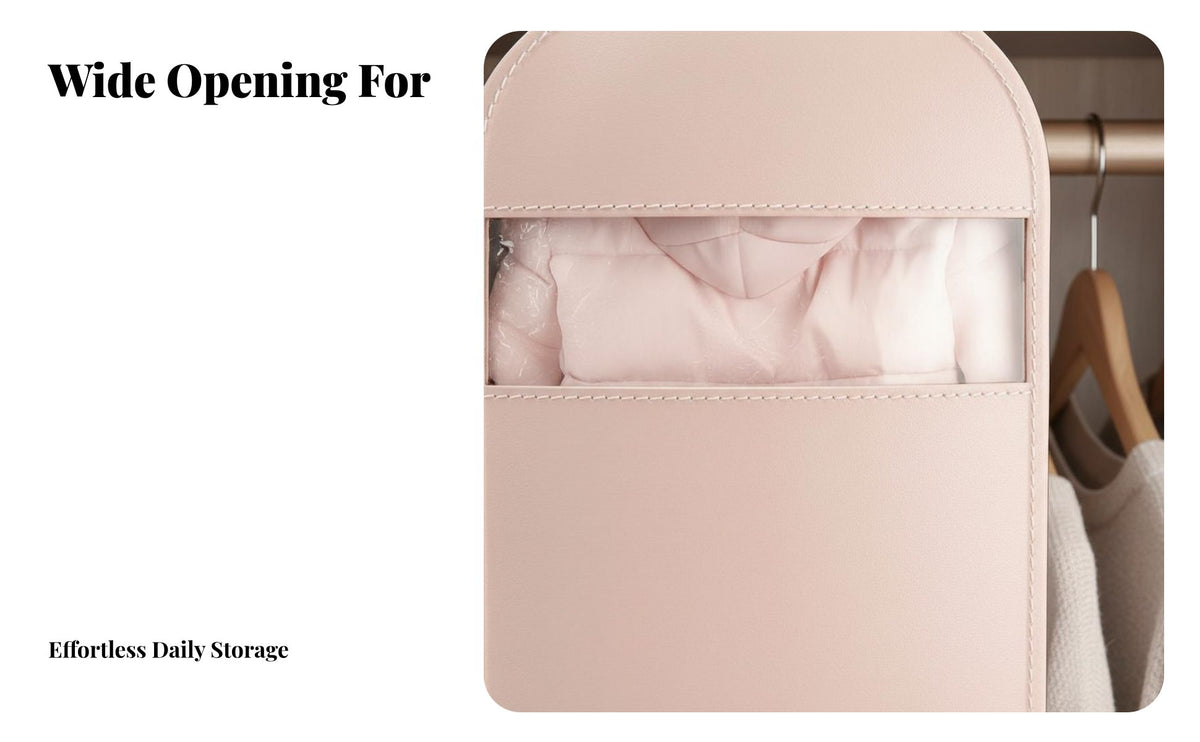 Dust Guard Clothes Cover Dust Guard Dust Guard Suit Bag Clear Window Hanging Garment Bag for Homeowners, Students, Wardrobe, Bedroom, Travel