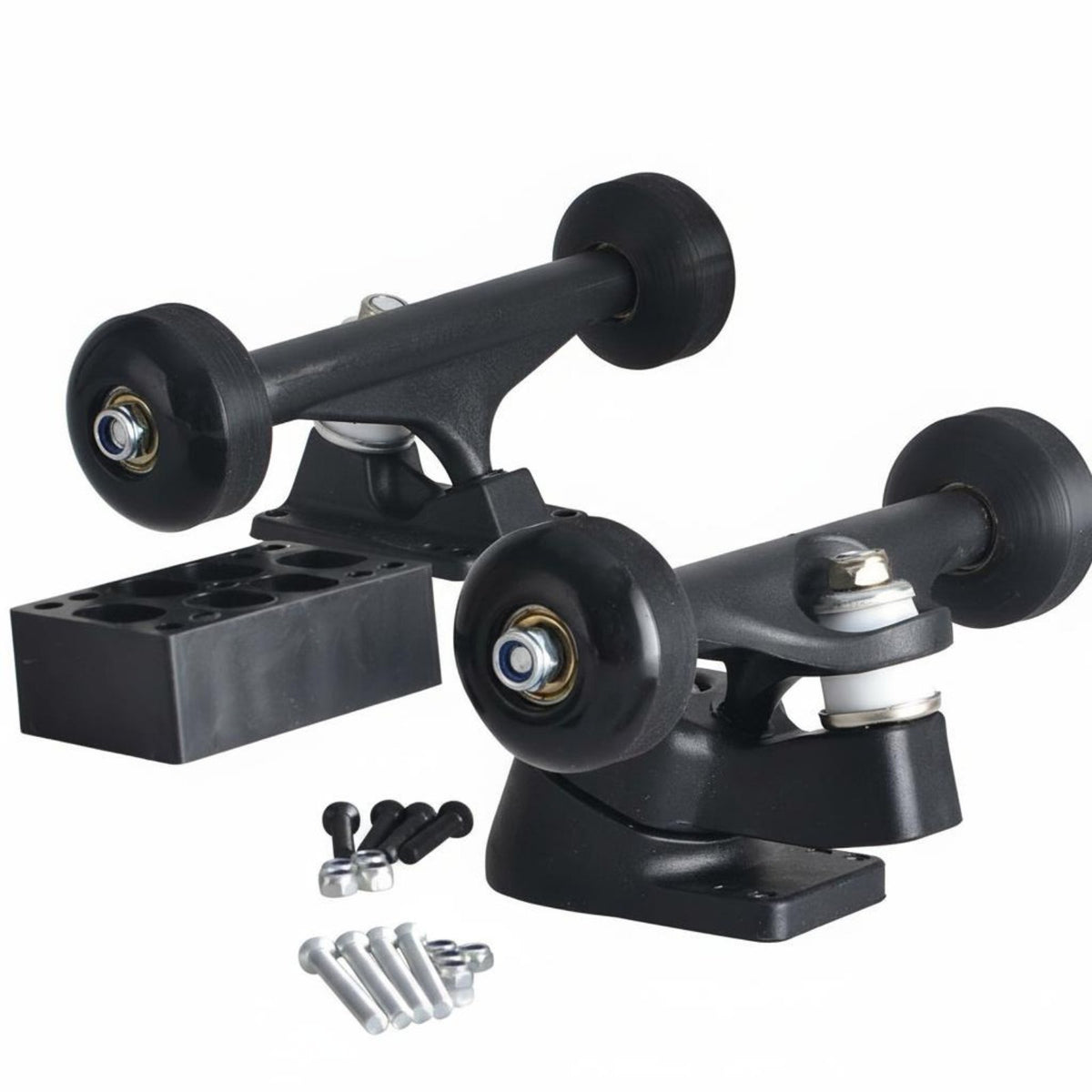 Sturdy ABS Construction Surfskate Truck Set Pumping Action Beginner Surfskate Trucks Flexible Turning Land Surfing Skateboard Truck High Load-Bearing for Beginners