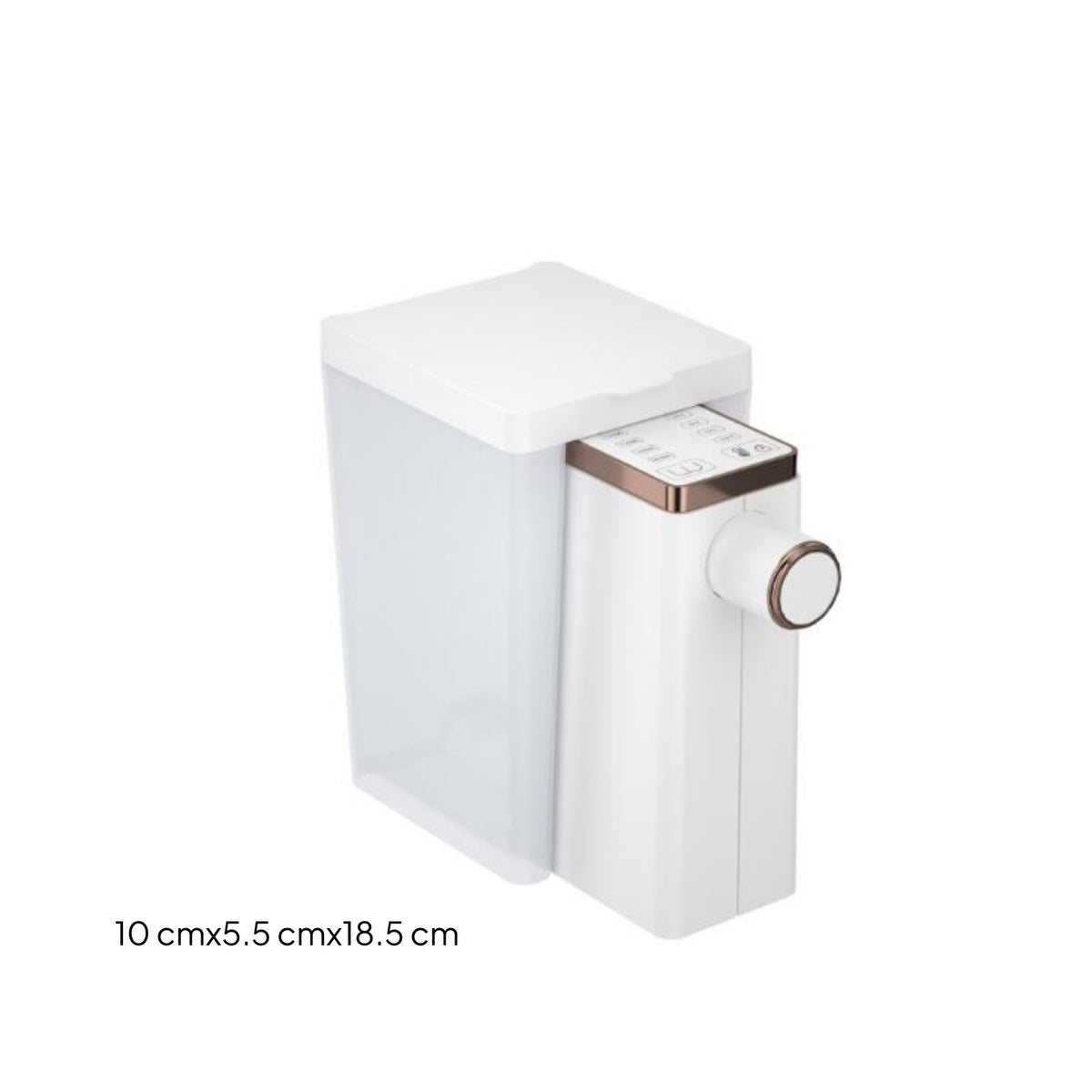 Instant Hot Water Dispenser Compact Countertop Hot Water Dispenser Appliance Automatic Transparent for Students, Office