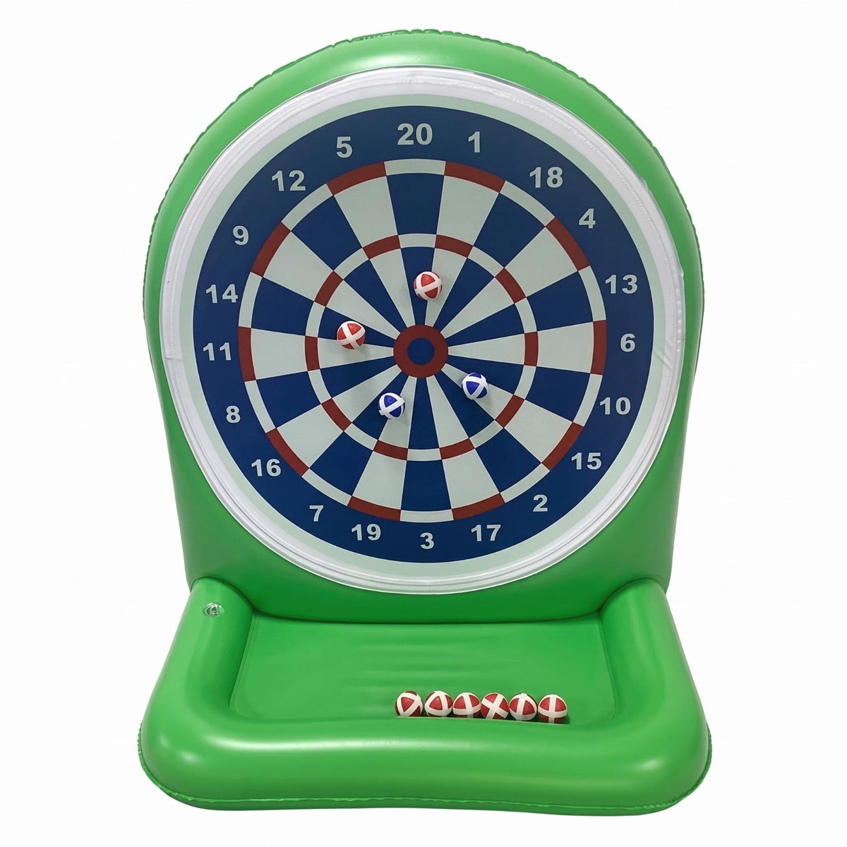 Inflatable Throwing Target PVC darts Board Surface Glossy Freestanding Target Game