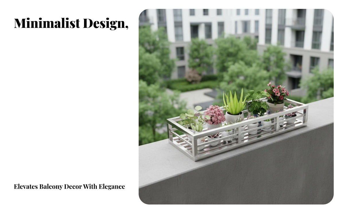 Rust-Proof Hanging Railing Planter Adjustable Hooks Railing Planter Basket Long-Lasting Flower Pot Holder Double Hook Design for Balcony Owners, Apartment Dwellers, Homeowners, Outdoor, Patio, Porch, Window