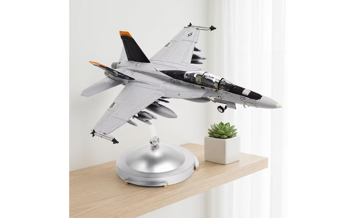 1:72 Scale F/A-18 Super Hornet Model Collectible F-18 Super Hornet Model Alloy-Style Detailed for Aviation Enthusiasts, Collectors, Desk Display, Hobby Shelves