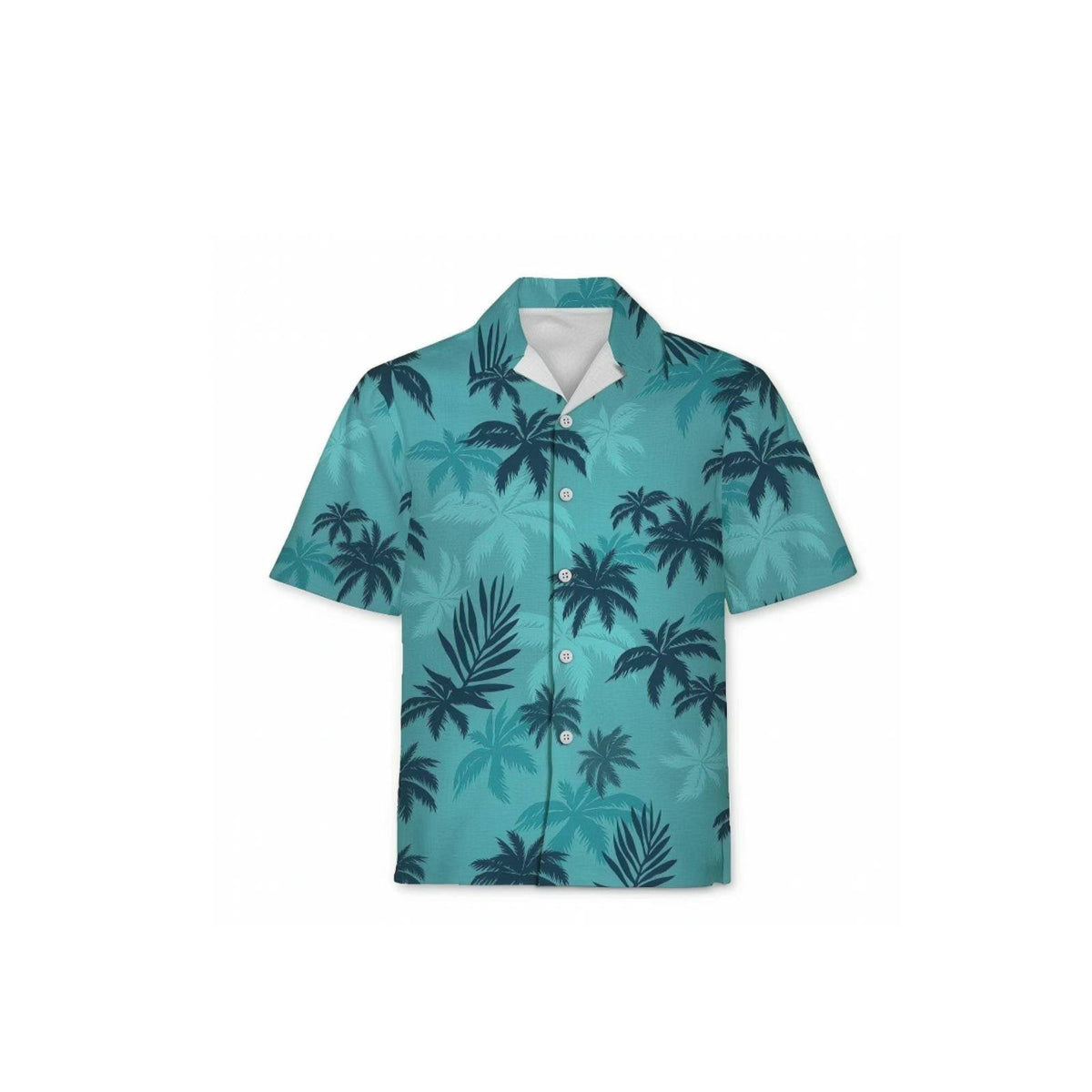 Casual Short-Sleeve Hawaiian Shirt Summer Hawaiian Shirt Breathable Top Comfortable for Beach