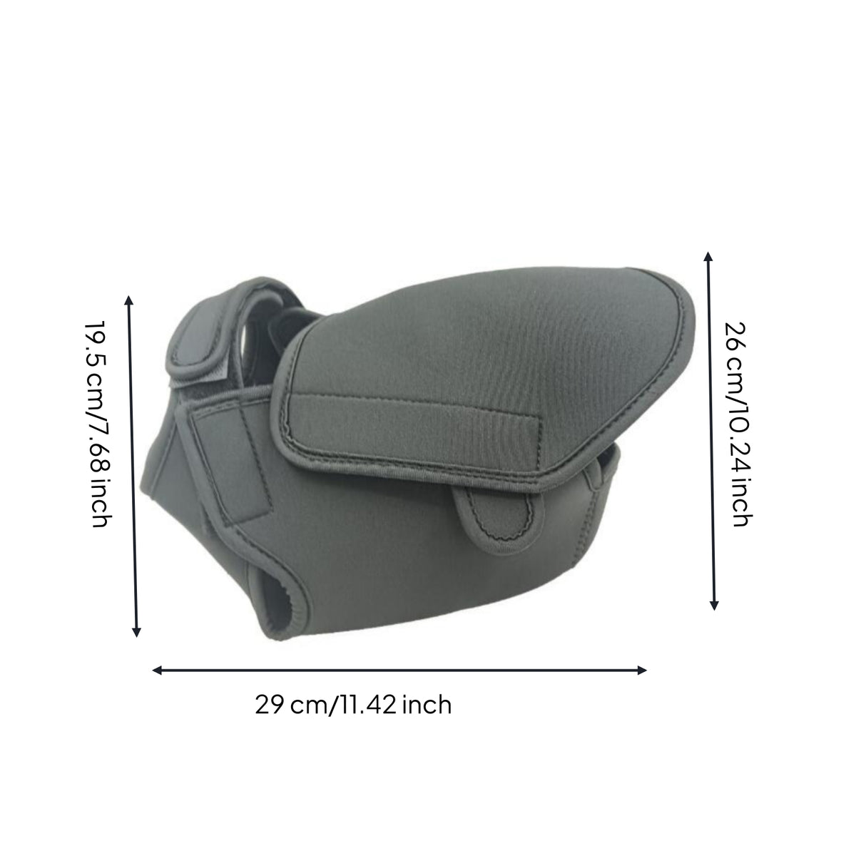Dustproof Neoprene Motor Cover Waterproof Electric Bicycle Drive Unit Protection Fitted Electric Bike Motor Cover Sleek for Commuters