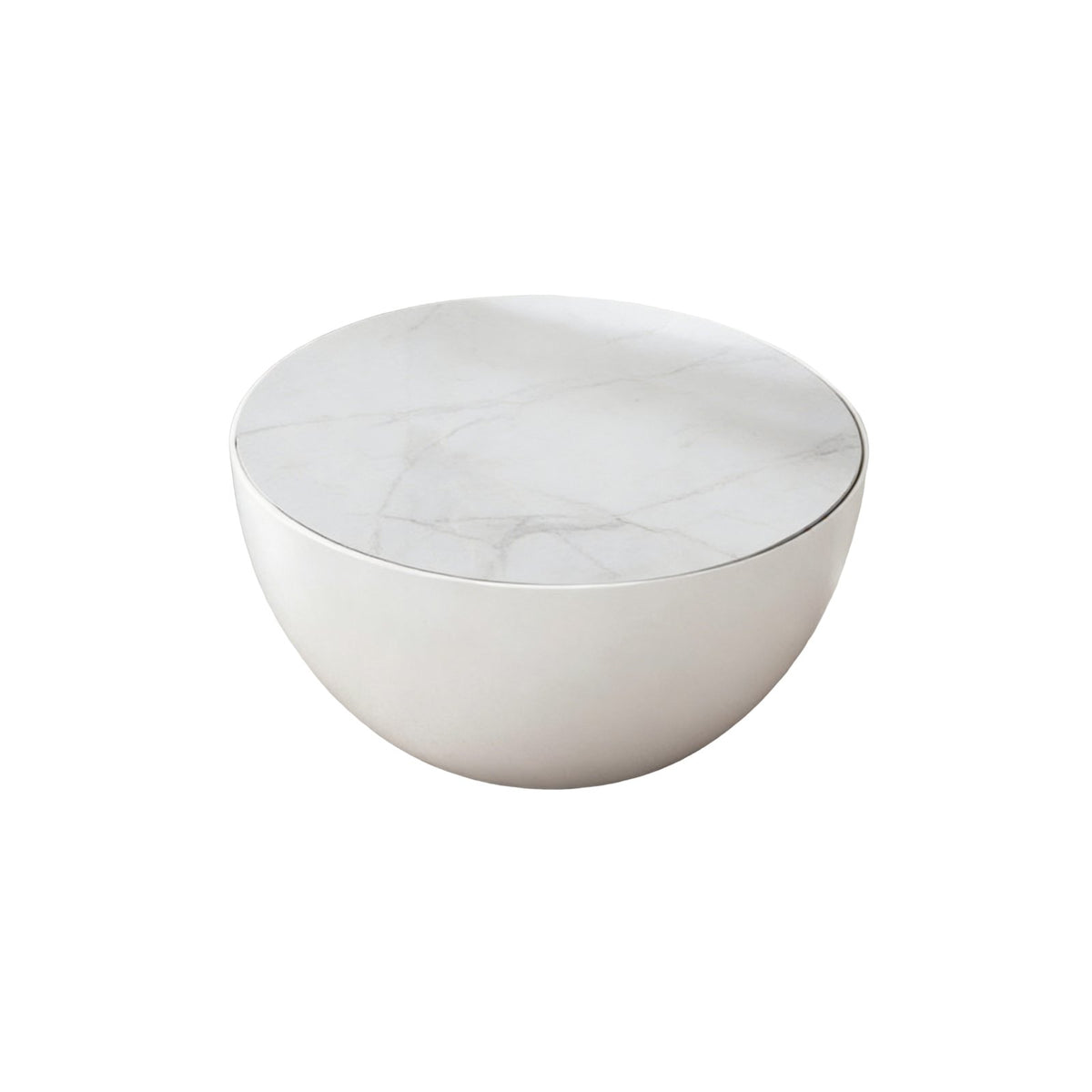 2 Pieces Minimalist Design Round Nesting Coffee Table Set Modern Design Round Nesting Tables Small Space Friendly Living Room Furniture With Storage for Apartment Dwellers, Interior Designers, Homeowners, Office Lounge, Bedroom, Hotel Lobby, Beauty Salon