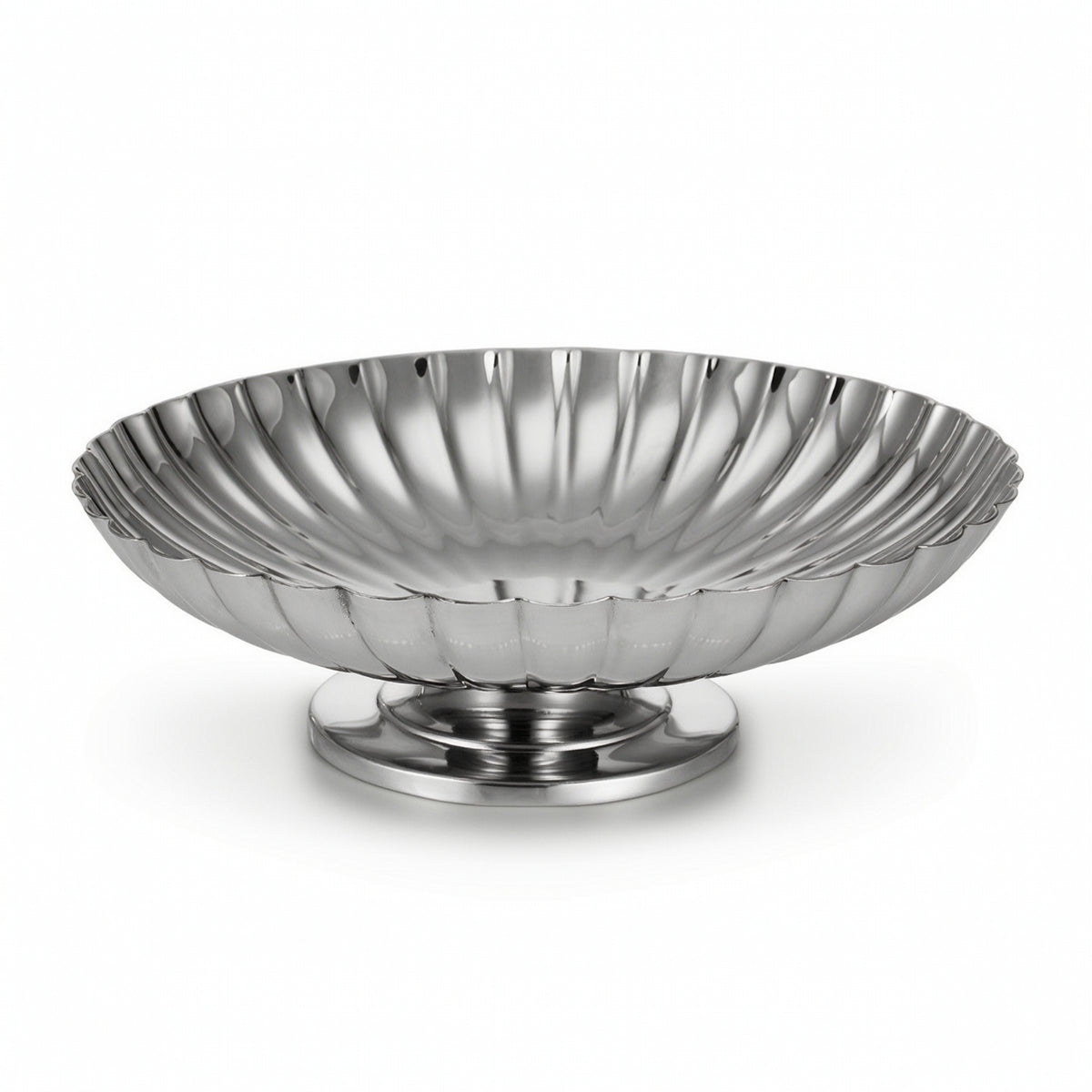 Fruit Bowl with Pedestal Decorative Pedestal Bowl Elevated Serving Dish for Dining Table, Kitchen Counter