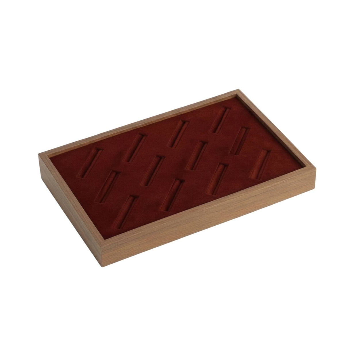 Bracelet Display Tray Slotted Bangle Display Tray Low-Profile for Photography