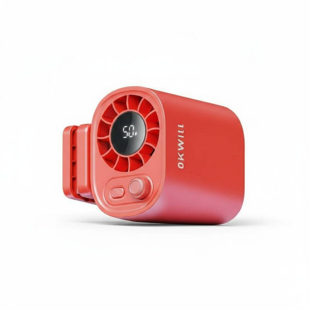 100 Speed Settings Umbrella Clip Fan Lightweight and Compact Mini Waist Clip Fan Rechargeable for Travelers, Students, Travel, Commute, Home