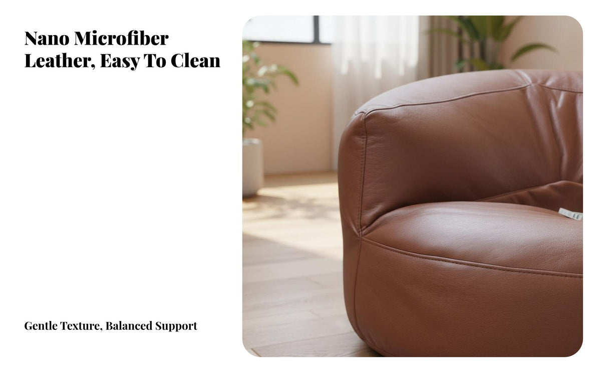 Single-Person Lounger Bean Bag Sofa Relaxing Design Lounge Chair Modern design Floor Seating formConforming for Adults, Students, video game enthusiasts, Balcony, Living Room, perusing alcove, Fireside