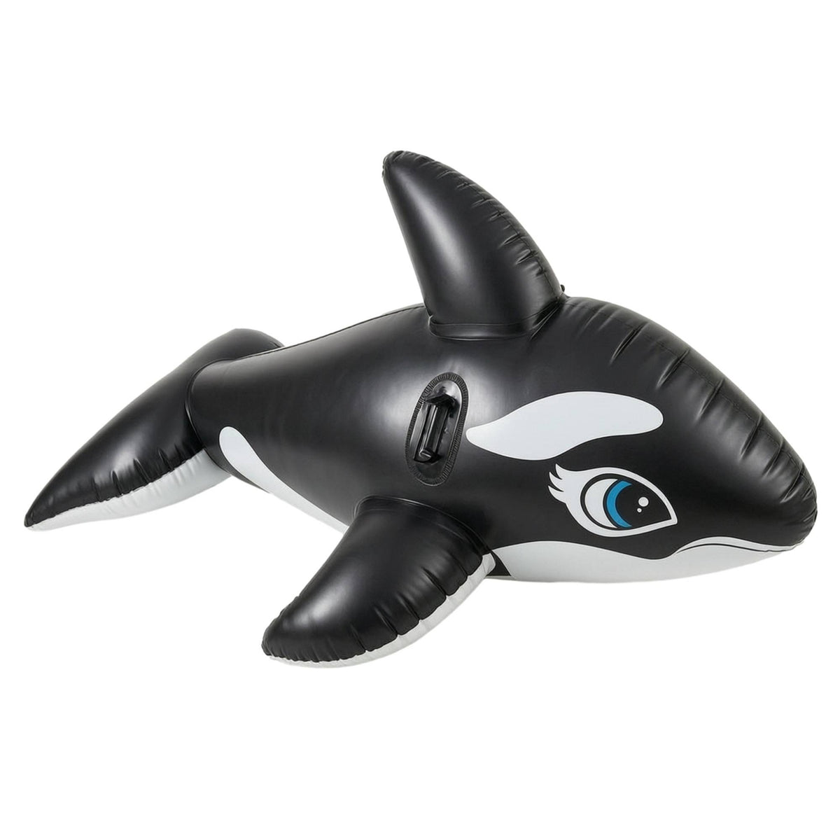 Inflatable Whale Seat Inflatable Giant Inflatable Whale Heavy-Duty Pool Seat with Handle Stable for Beach