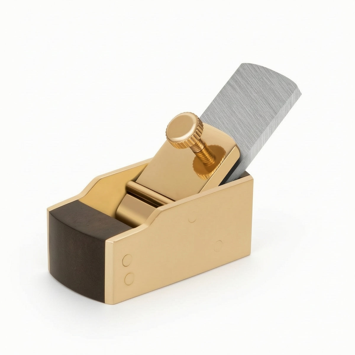 Ebony Hand Plane with Brass Screw Tool Easy to Use for Lutherie, Luthiers