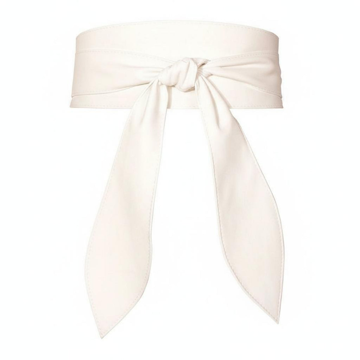 Long Waist Tie Belt Soft Wide Bow Belt Resistant Fashion Accessory for Women, Dress Outfits
