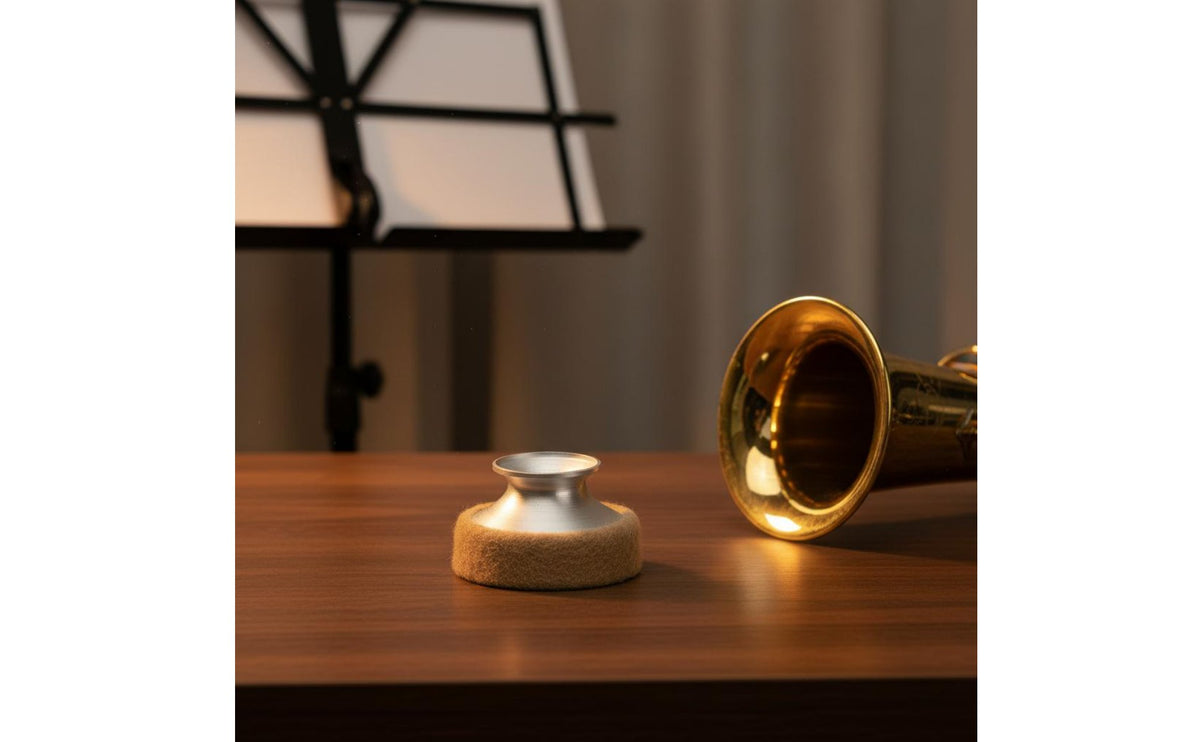 Saxophone Mute Reduces Volume Sax Practice Mute Portable Sound Dampener for Students, Instrumentalists