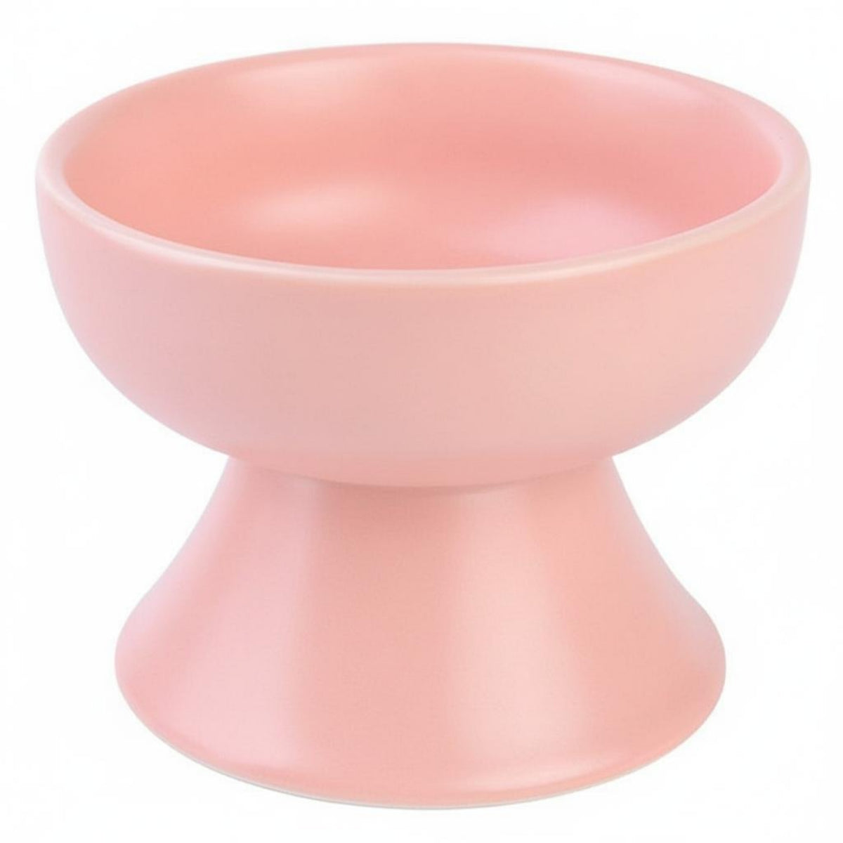 Japanese Design Ceramic Cat Food Dish Sturdy Base Ceramic Pet Dish Easy to Clean Elevated Feeding Station Lead and Cadmium without for Cats