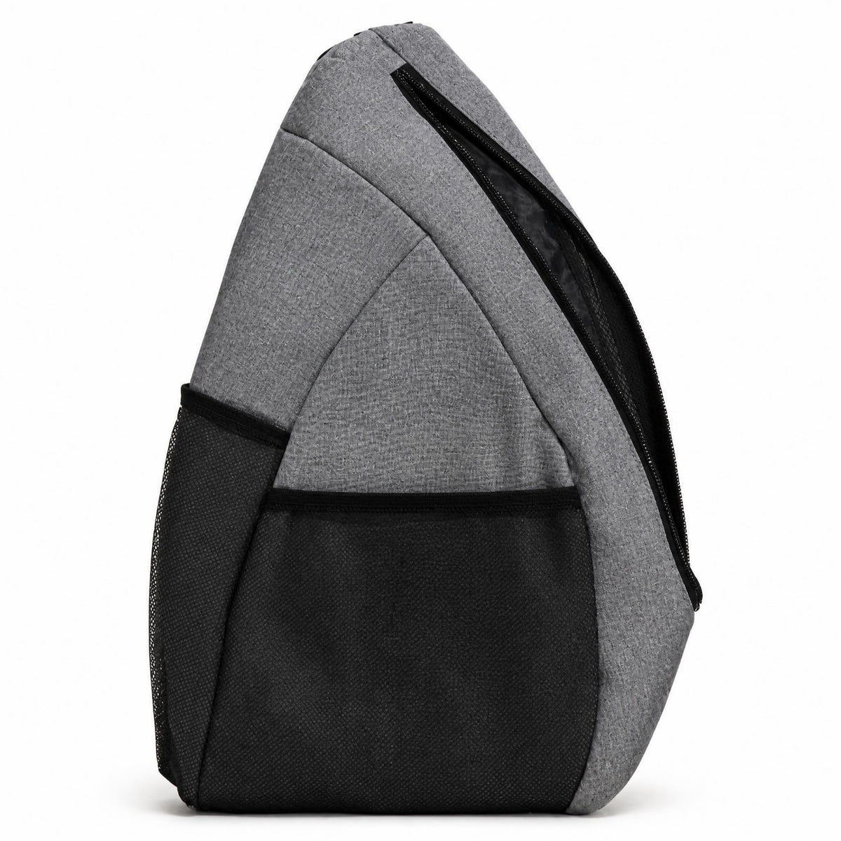 Mesh Pocket Pickleball Bag Zippered Triangle Bag Lightweight