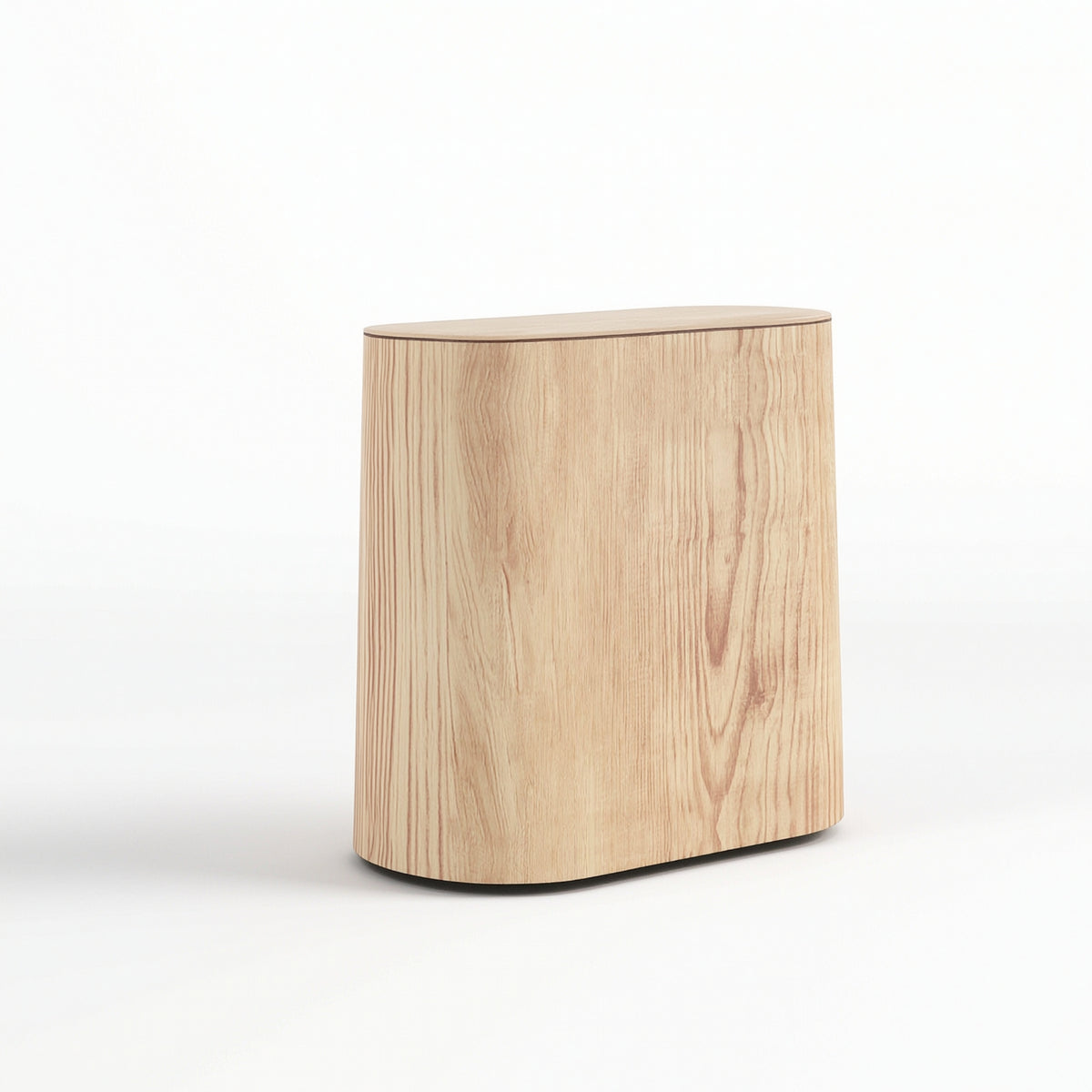 Narrow Slim Trash Can Minimalist Trash Can with Lid Compact Rectangular Waste Bin Easy to Clean for Kitchen