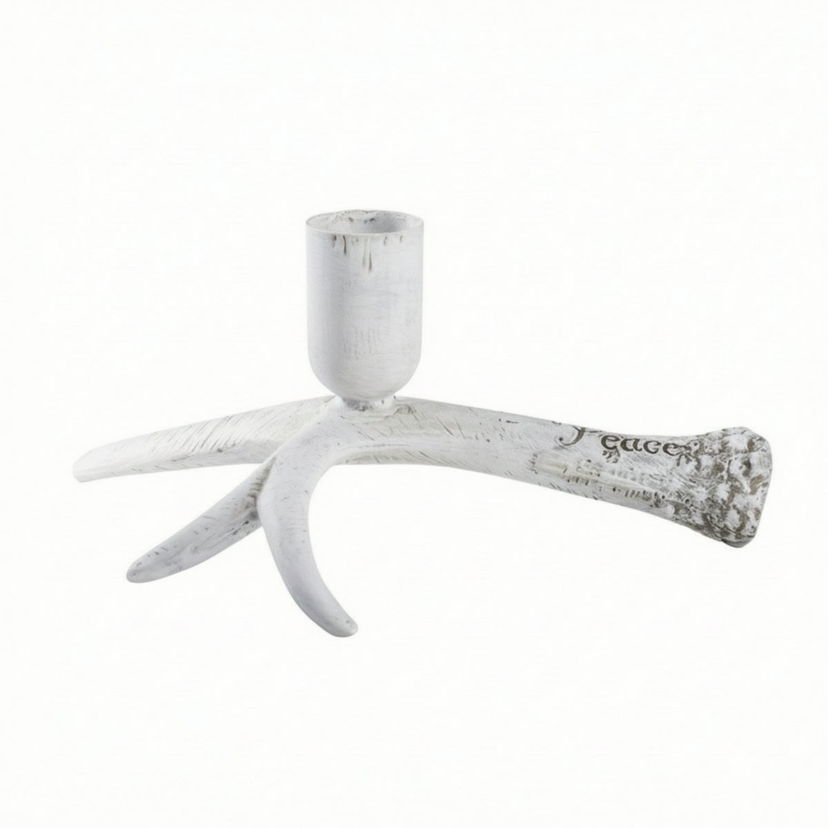Deer Pronged Candle Holder Resin Pronged Candle Holder Rustic Candelabrum for Bedroom