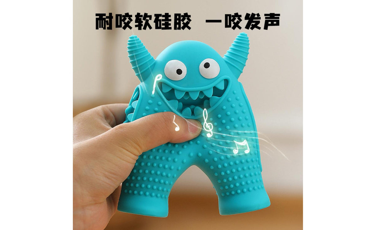 Mythical Creature Dog Toy Bite-Resistant Squeaky Mythical Creature Dog Toy for Aggressive Chewers, Small Dogs, Crate Training