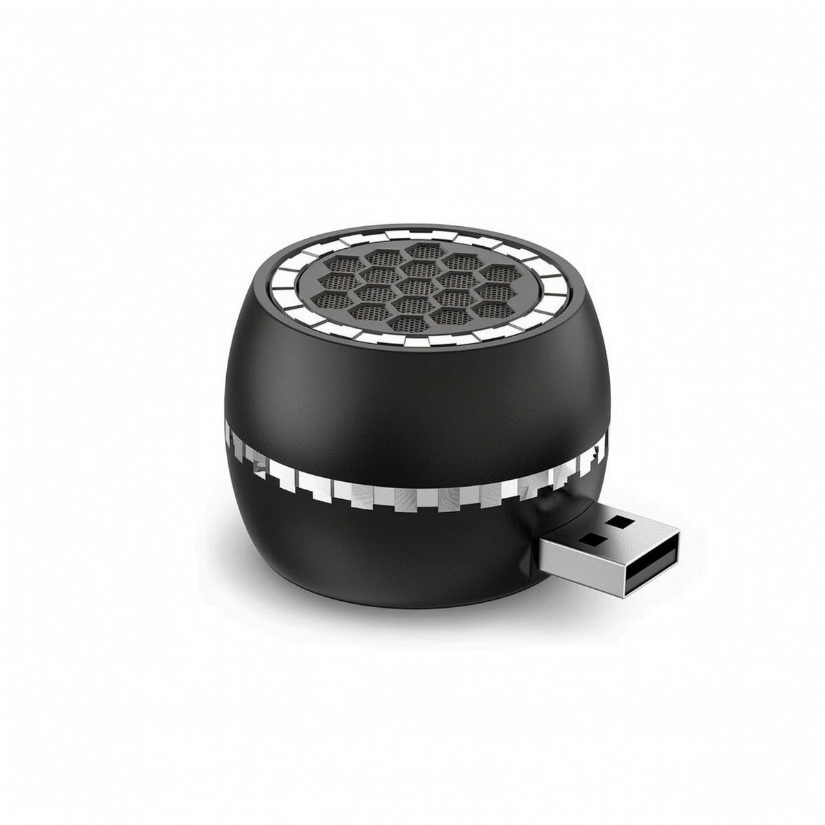 Plug-and-Play USB Computer Speaker Compact USB Speaker Space-Saving for Students, Travelers, Office, Travel