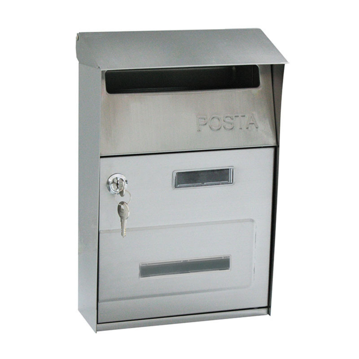 Wall-Mounted Mailbox with Lock Secure Wall-Mounted Mailbox Commercial-Grade Hardware for Landlords, Villa, Entryway, Entry Gate