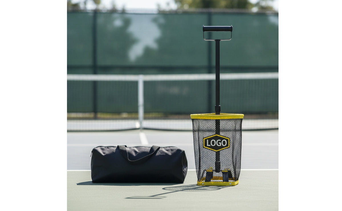 Portable Pickleball Ball Collector with Adjustable Handle