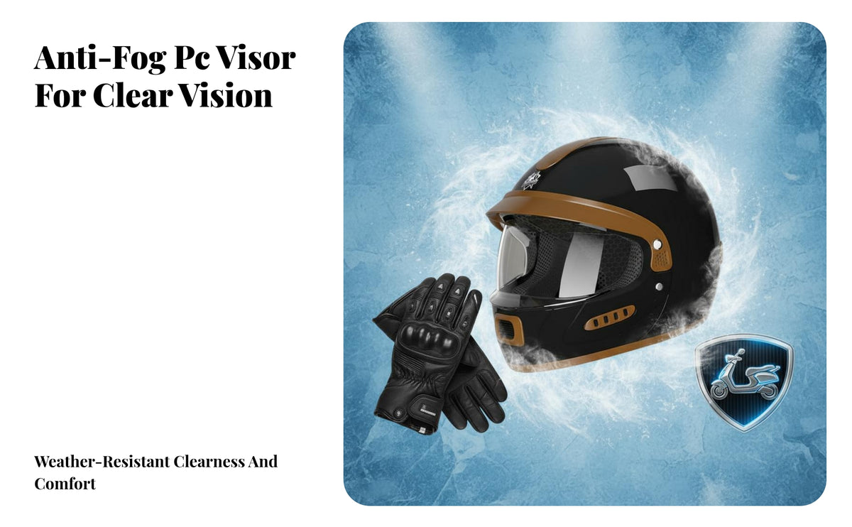 Full Face Helmet Detachable Thermal Liner Helmet Lightweight Riding Headwear for Motorcyclists, Adults, City Commuting, Action Sports