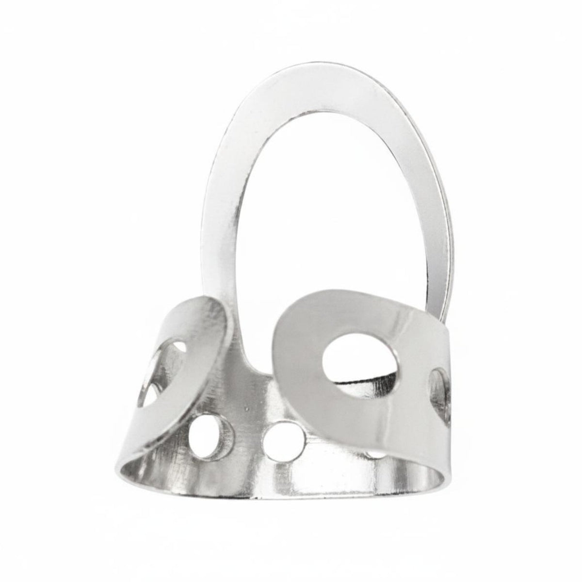 Metal Index Finger Pick Versatile Use Adjustable Pick Material Guitar Finger Sleeve for Guitarists, Instrumentalists