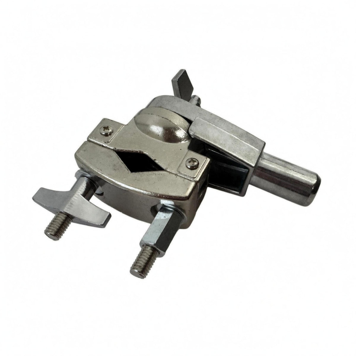 Pivoting Joint Drum Rack Adapter Clamp Wing Knobs Rack Clamp Adapter Threaded Screws