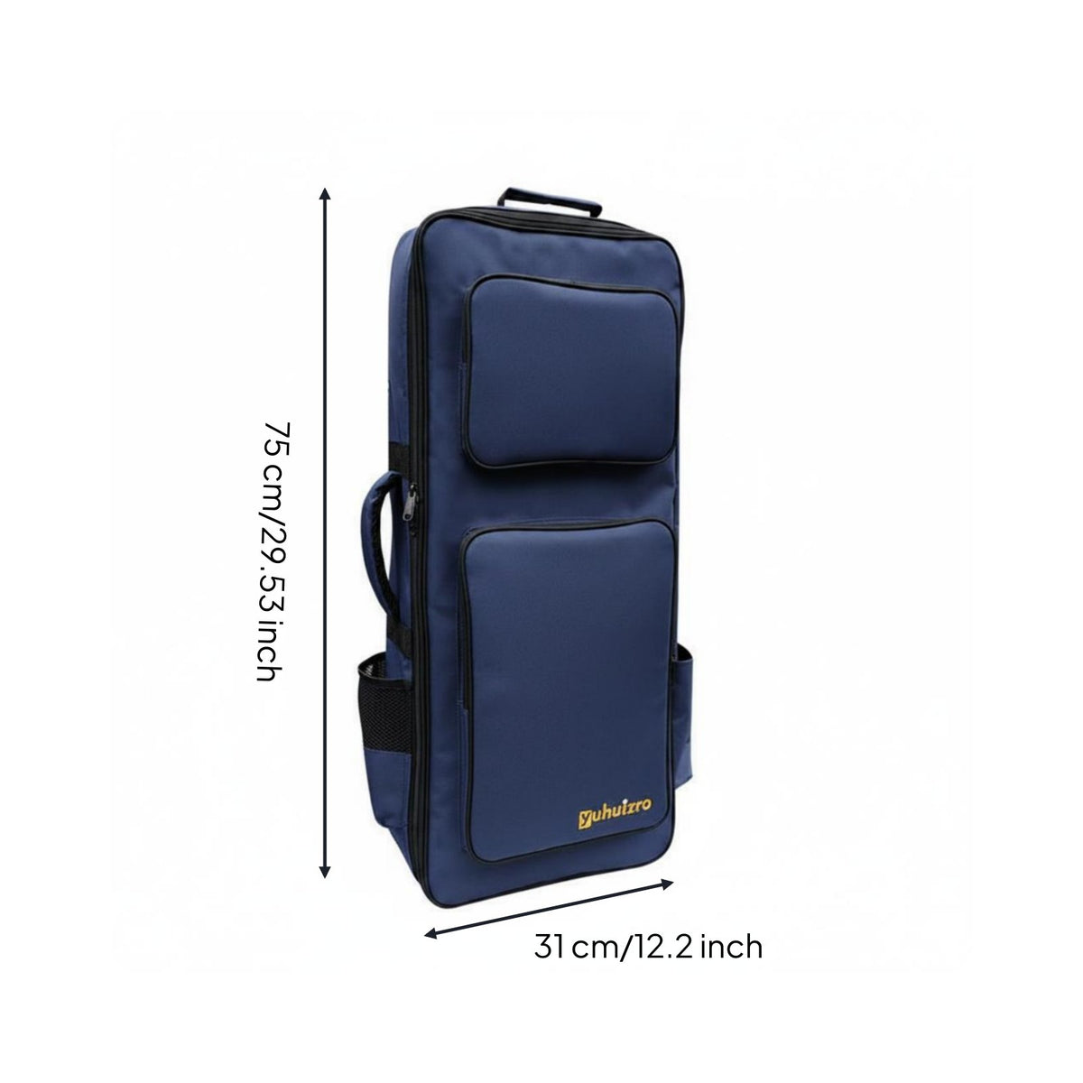 Electric Wind Instrument Bag Large Capacity Electronic Sax Bag Compatible Wind Controller Case for Performance, Rehearsal