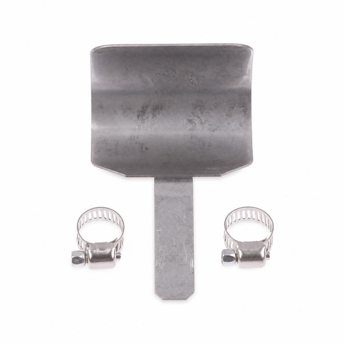 Curved Guard Soldering Torch Guard Flat Handle Torch Guard Plate Hose Clamps Safety Gear Brushed Finish