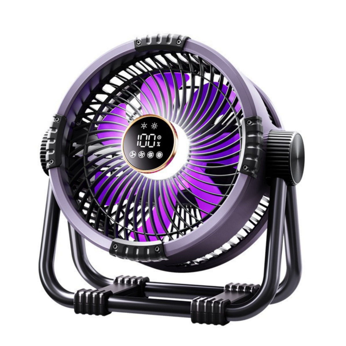 USB Camping Fan Compact Desk Personal Fan Adjustable Outdoor Gear