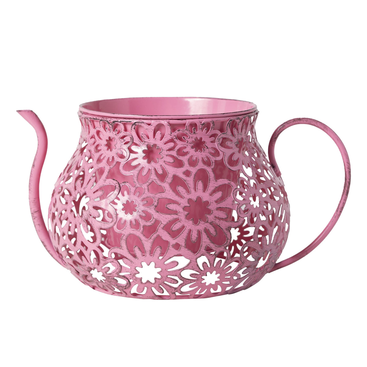 Teapot Planter Decorative Teapot Flower Pot Hollow Flowerpot for Garden, Courtyard, Living Room