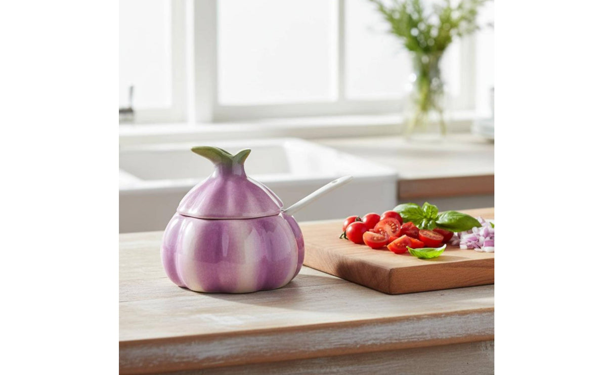 Onion Seasoning Cellar Multi-Purpose Ceramic Seasoning Jar Decorative